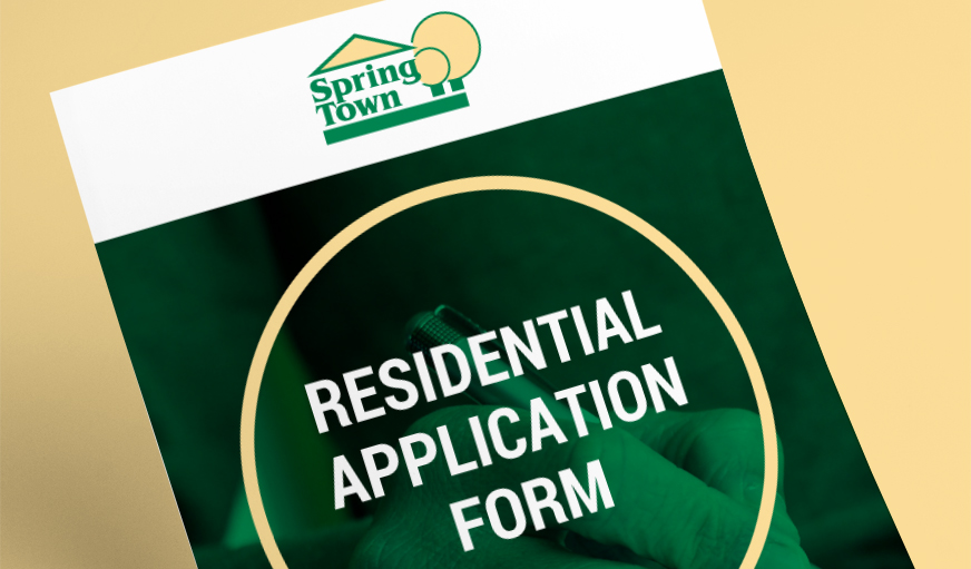 Residential Property Application Form